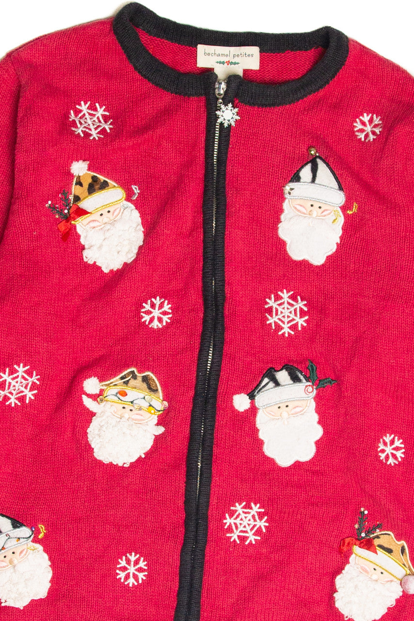 Vintage Red Ugly Christmas Cardigan 61120