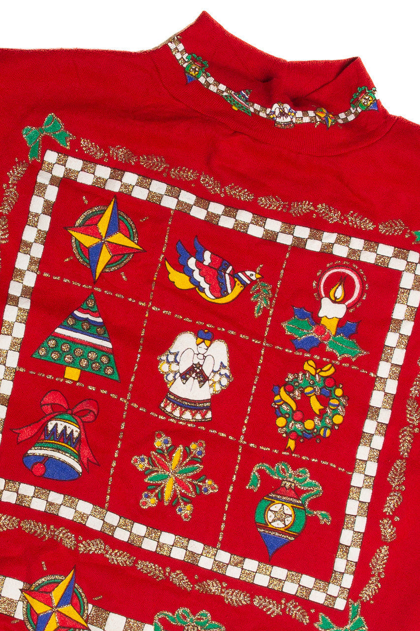 Vintage Red Christmas Sweatshirt 62510