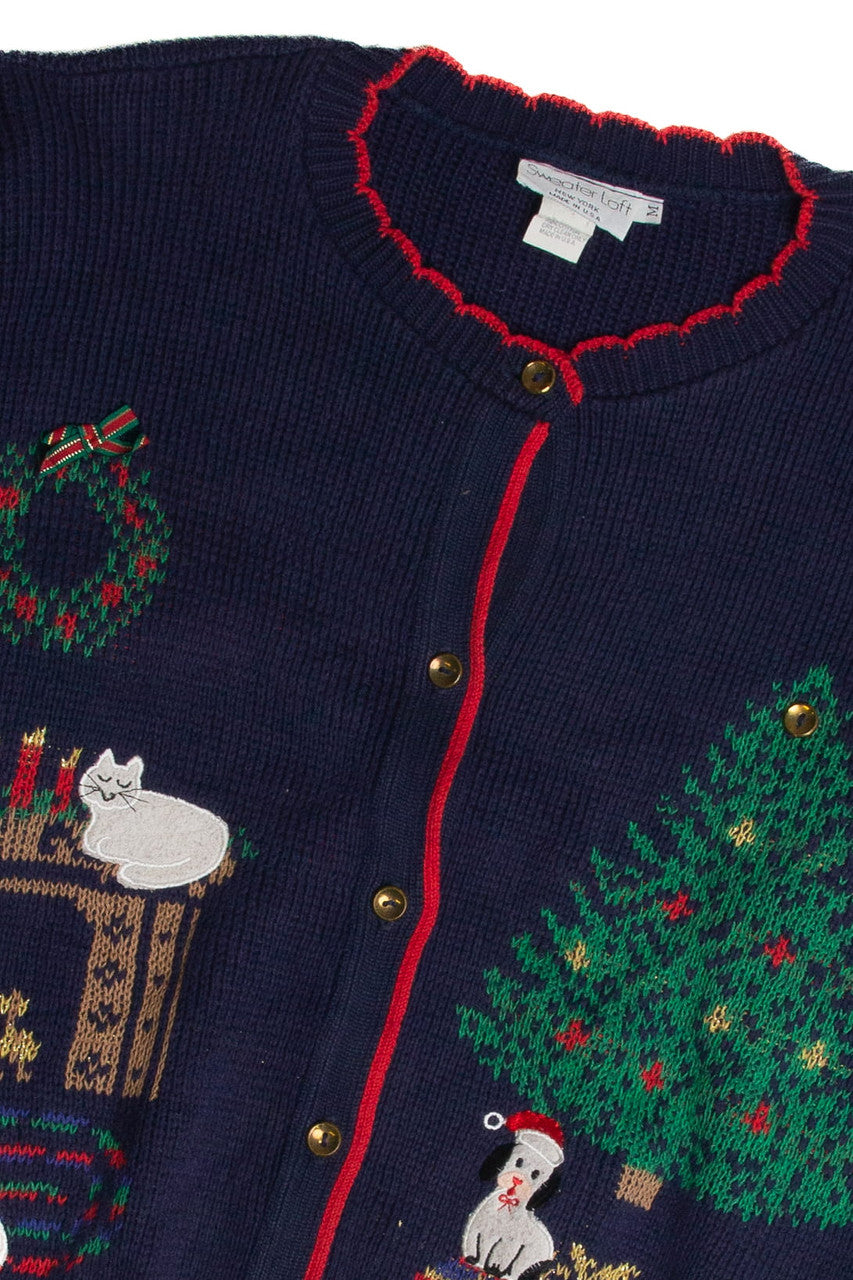 Vintage Ugly Christmas Cardigan 62875