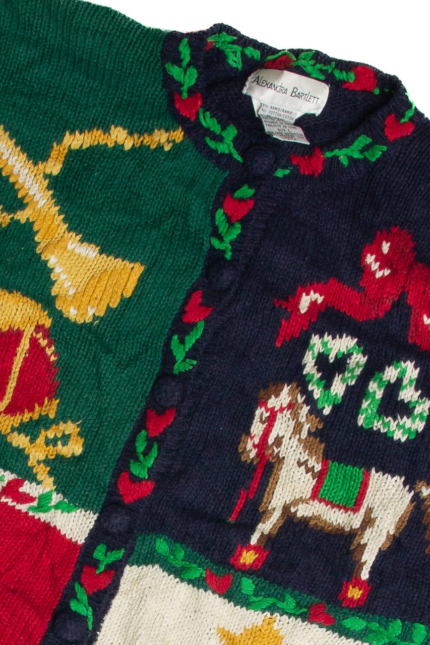Vintage Ugly Christmas Cardigan 62447