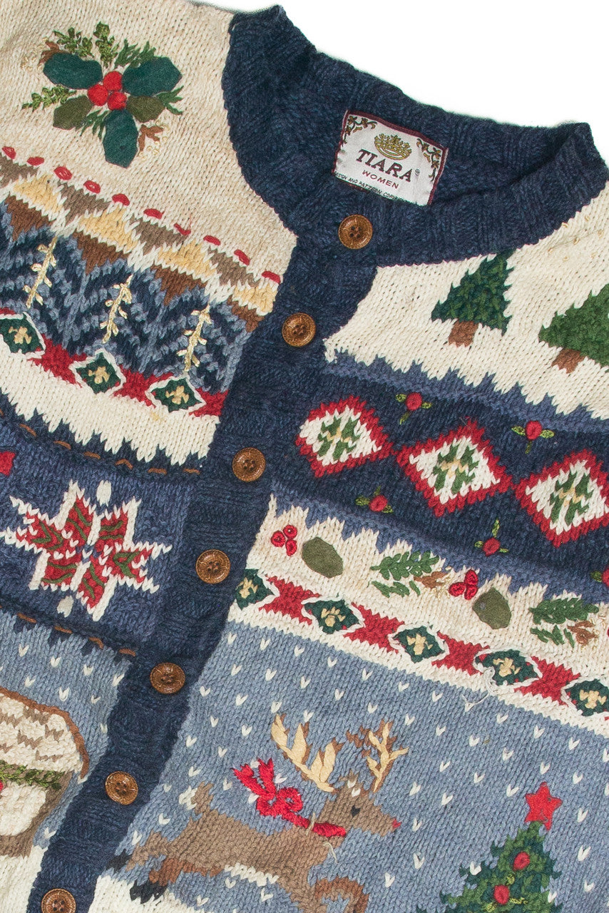 Vintage Ugly Christmas Cardigan 59928