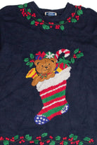Vintage Blue Ugly Christmas Pullover 63418