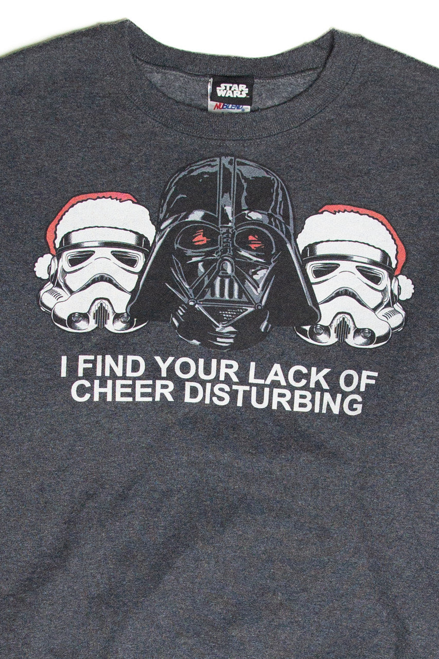 Star Wars "I Find Your Lack Of Cheer Disturbing" Sweatshirt
