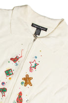 Vintage White Ugly Christmas Vest 62299
