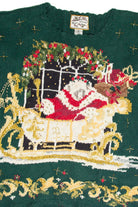 Vintage Green Ugly Christmas Pullover 63374