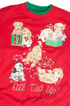 Vintage Red Holiday Sweatshirt 63149
