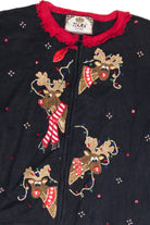 Vintage Black Ugly Christmas Cardigan 63108