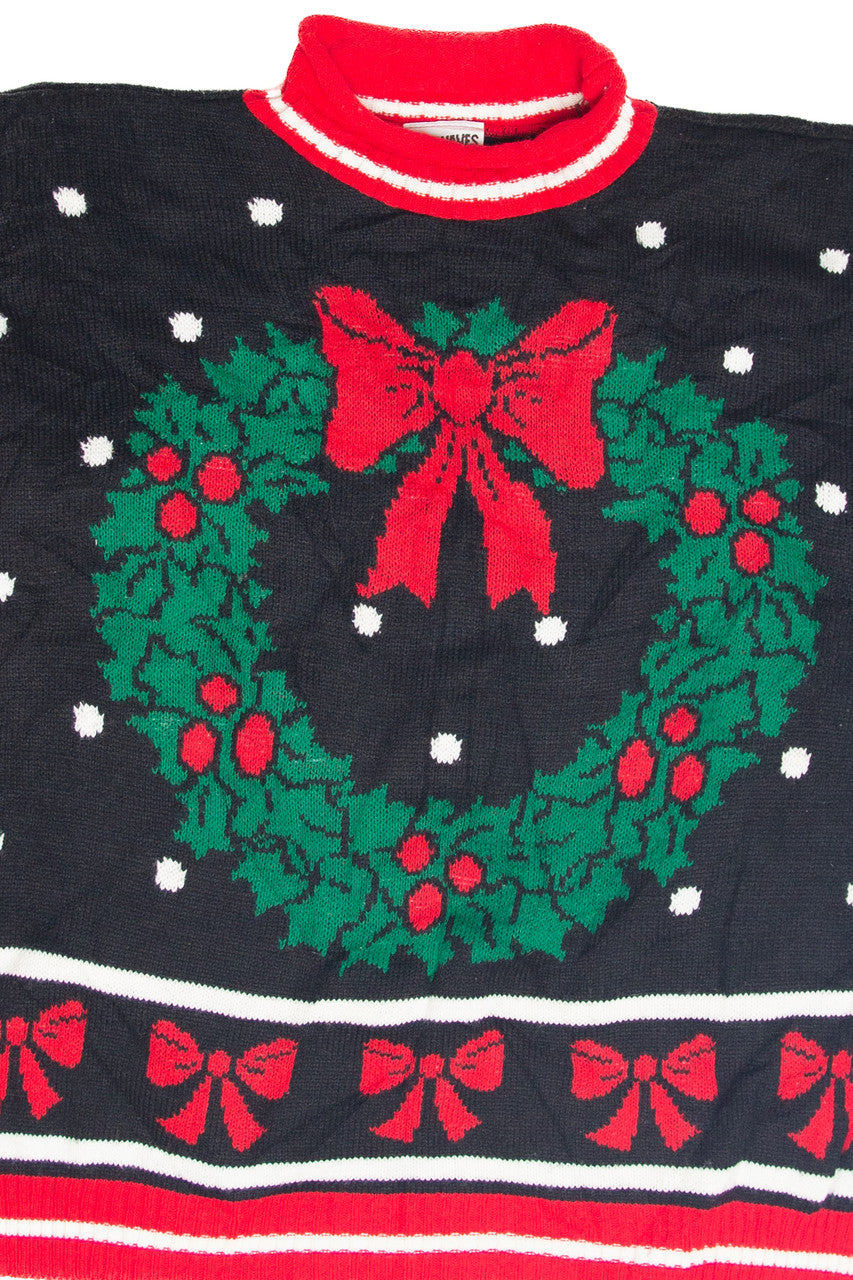 Vintage Black Ugly Christmas Pullover 63383