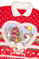 Vintage Red Holiday Sweatshirt 63058