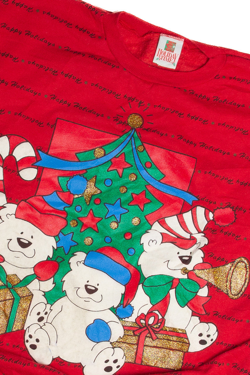 Vintage Red Christmas Sweatshirt 62535