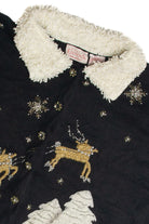 Vintage Black Ugly Christmas Cardigan 59719