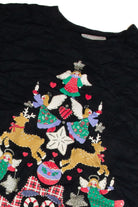Vintage Black Christmas Sweatshirt 62501