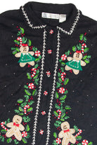 Vintage Black Ugly Christmas Cardigan 63163