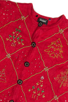 Vintage Red Ugly Christmas Cardigan 59999