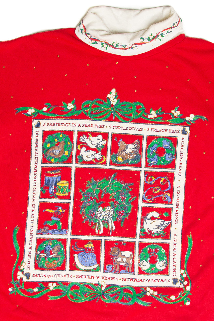 Vintage Red Ugly Christmas Sweatshirt 63020