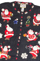 Vintage Black Ugly Christmas Cardigan 63422
