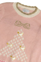 Vintage Pink Ugly Christmas Sweater 62768