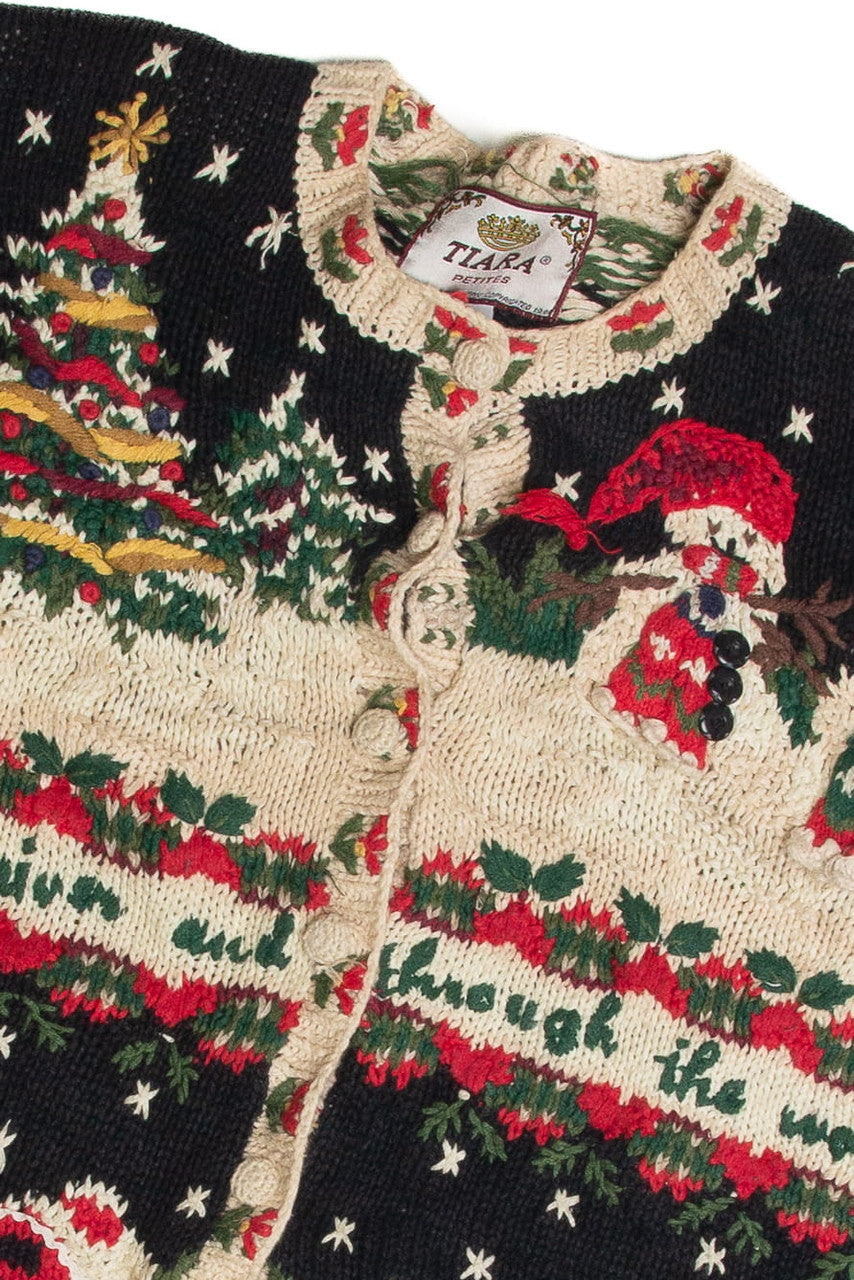 Vintage Ugly Christmas Cardigan 62463