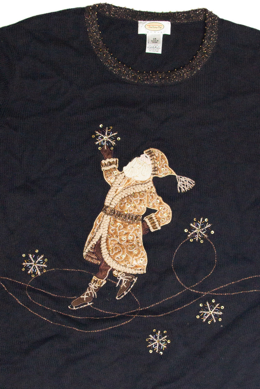 Vintage Black Ugly Christmas Pullover 63338