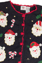 Vintage Black Ugly Christmas Cardigan 63386