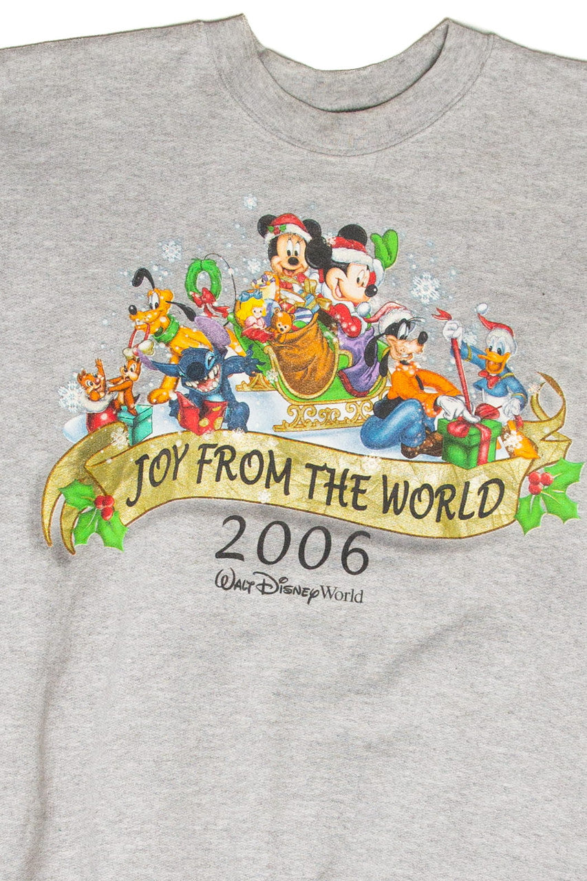 Disney World Christmas 2006 Sweatshirt