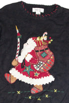 Vintage Black Ugly Christmas Pullover 63351