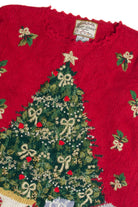 Vintage Red Ugly Christmas Sweater 59582
