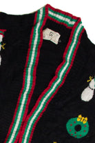 Vintage Black Ugly Christmas Cardigan 59681