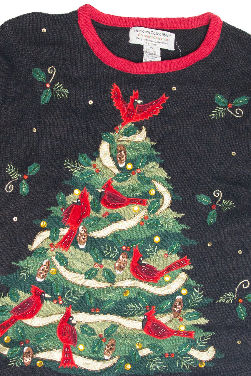 Vintage Black Ugly Christmas Pullover 63297