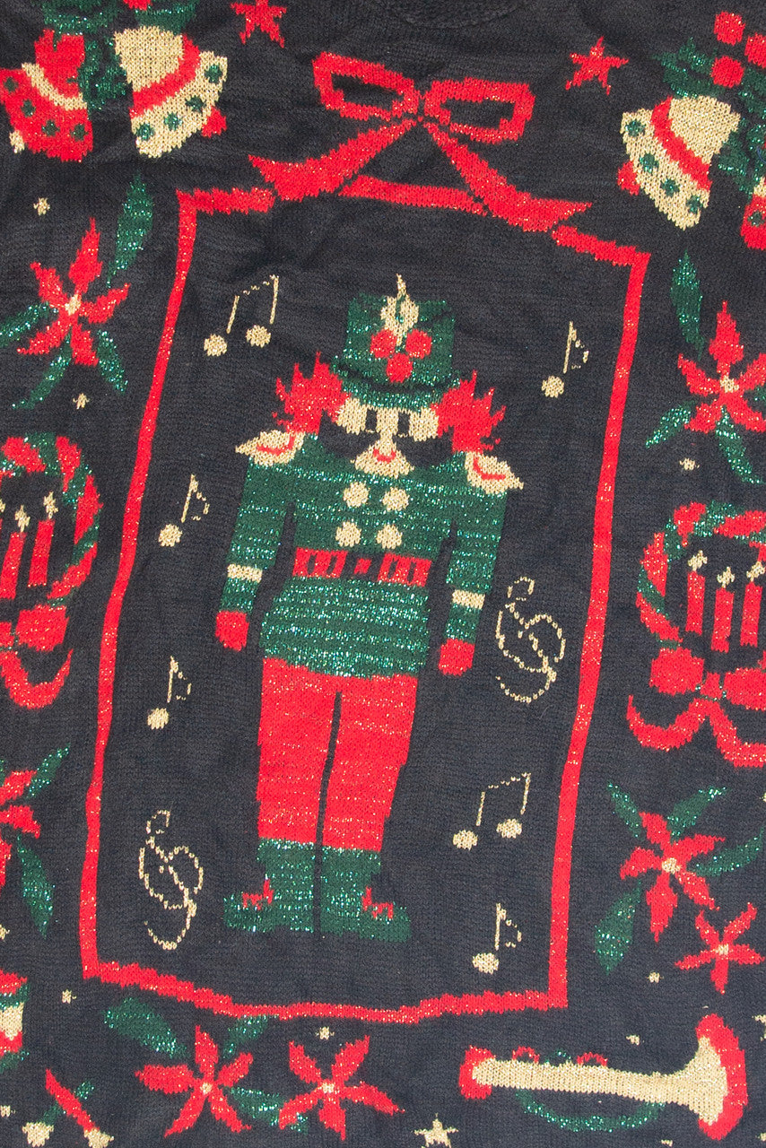 Vintage Black Ugly Christmas Pullover 63222