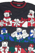 Vintage Black Ugly Christmas Pullover 63266