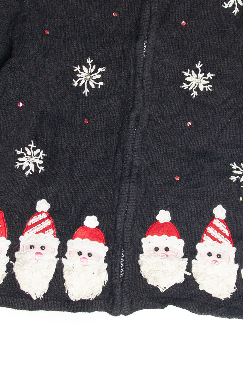 Vintage Black Ugly Christmas Cardigan 63138