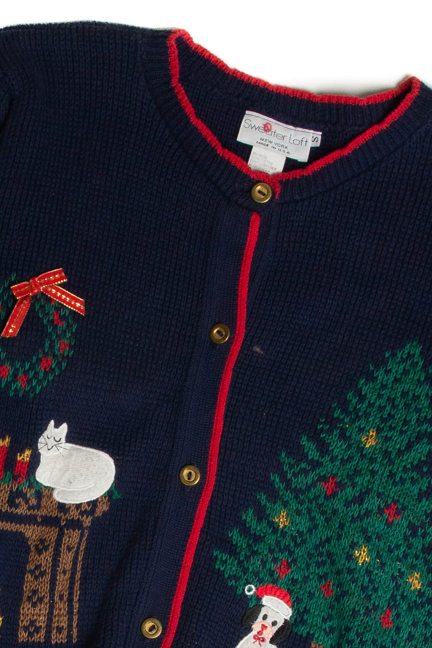 Vintage Ugly Christmas Cardigan 62734