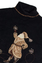 Vintage Black Ugly Christmas Sweater 62864