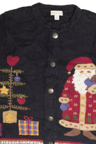 Vintage Black Ugly Christmas Cardigan 63226