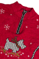 Vintage Red Ugly Christmas Cardigan 59728