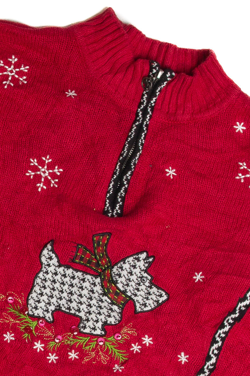 Vintage Red Ugly Christmas Cardigan 59728