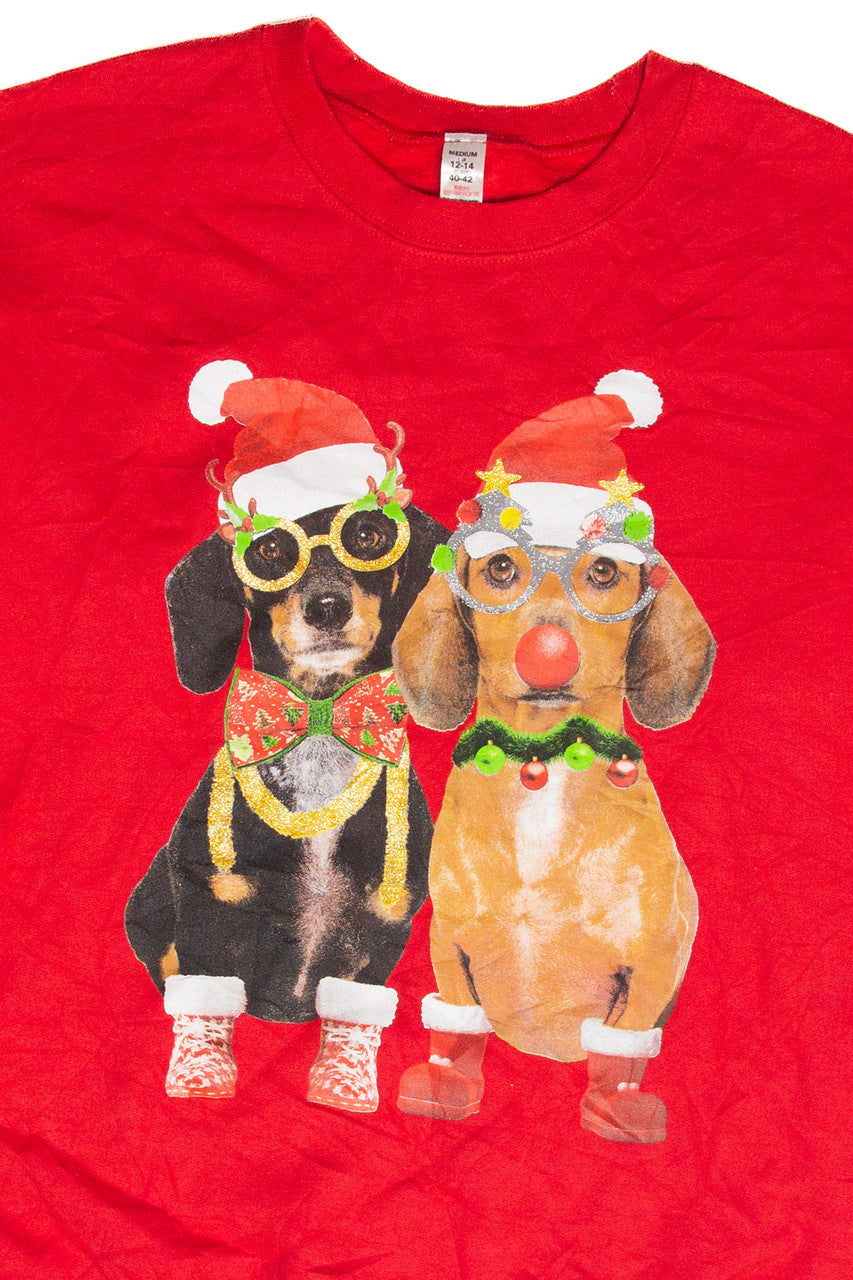 Dogs Holiday Sweatshirt 63068