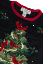 Vintage Black Ugly Christmas Pullover