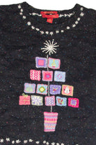 Vintage Black Ugly Christmas Pullover 63094