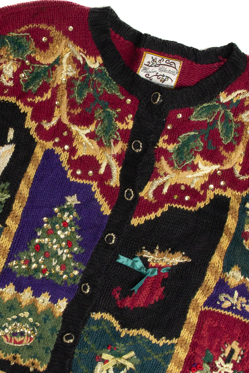 Vintage Ugly Christmas Cardigan 59632