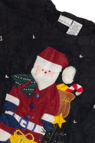 Vintage Black Ugly Christmas Sweater 59616