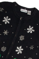 Vintage Black Ugly Christmas Cardigan 62717