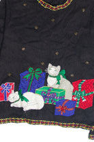 Vintage Black Ugly Christmas Pullover 63289