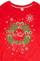 Red "Noel" Holiday Sweatshirt