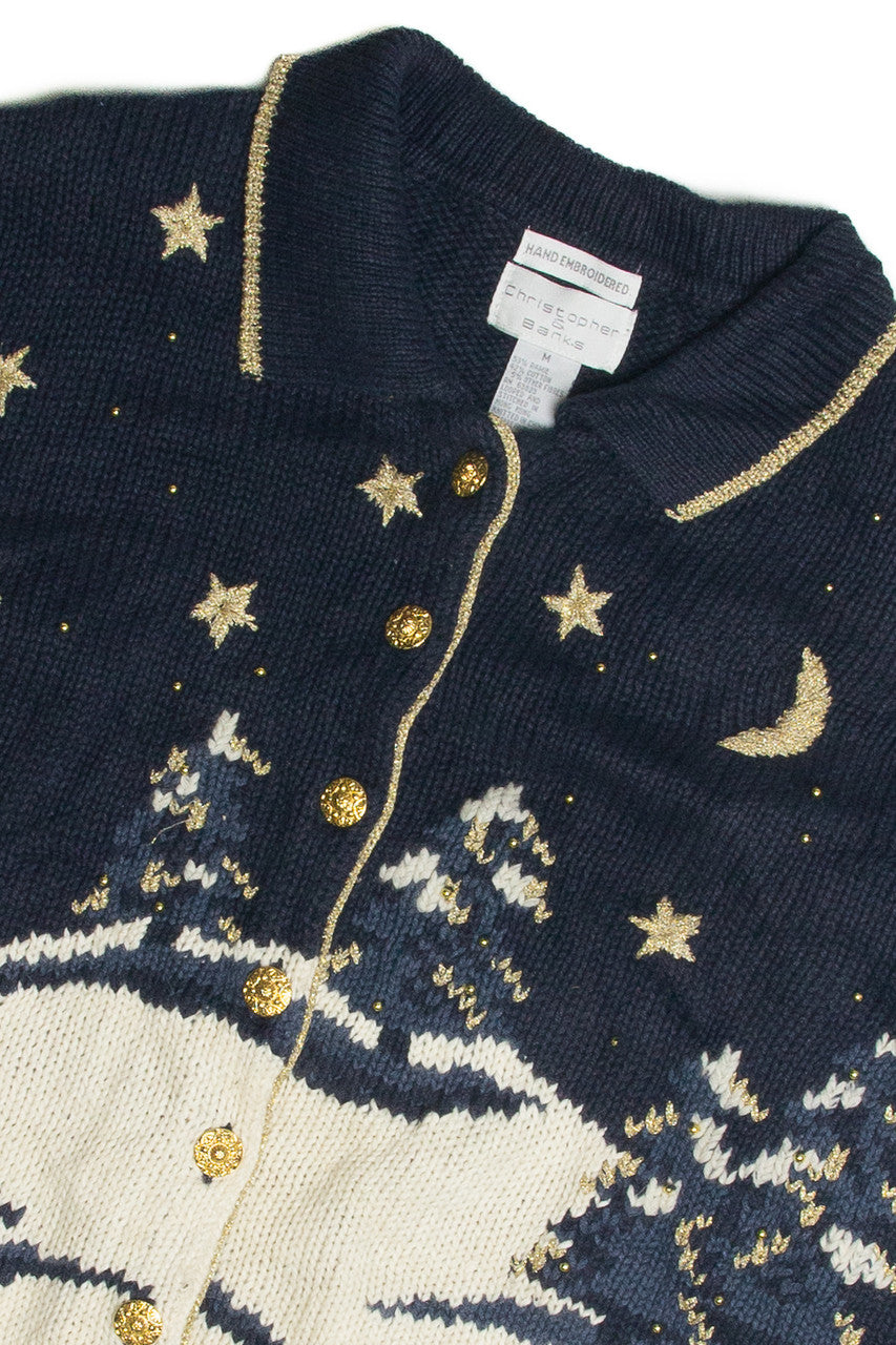 Vintage Ugly Christmas Cardigan 60931