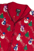 Vintage Red Ugly Christmas Vest 62616
