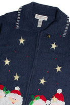 Blue Ugly Christmas Cardigan 62689