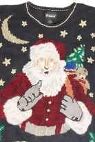 Vintage Black Ugly Christmas Pullover 63245