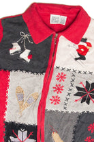 Vintage Red Ugly Christmas Cardigan 63083